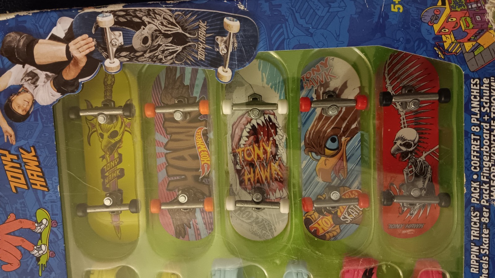 Hot Wheels Tony Hawk Skate Rippin’ Tricks Pack – Very Cool Skateboard Design