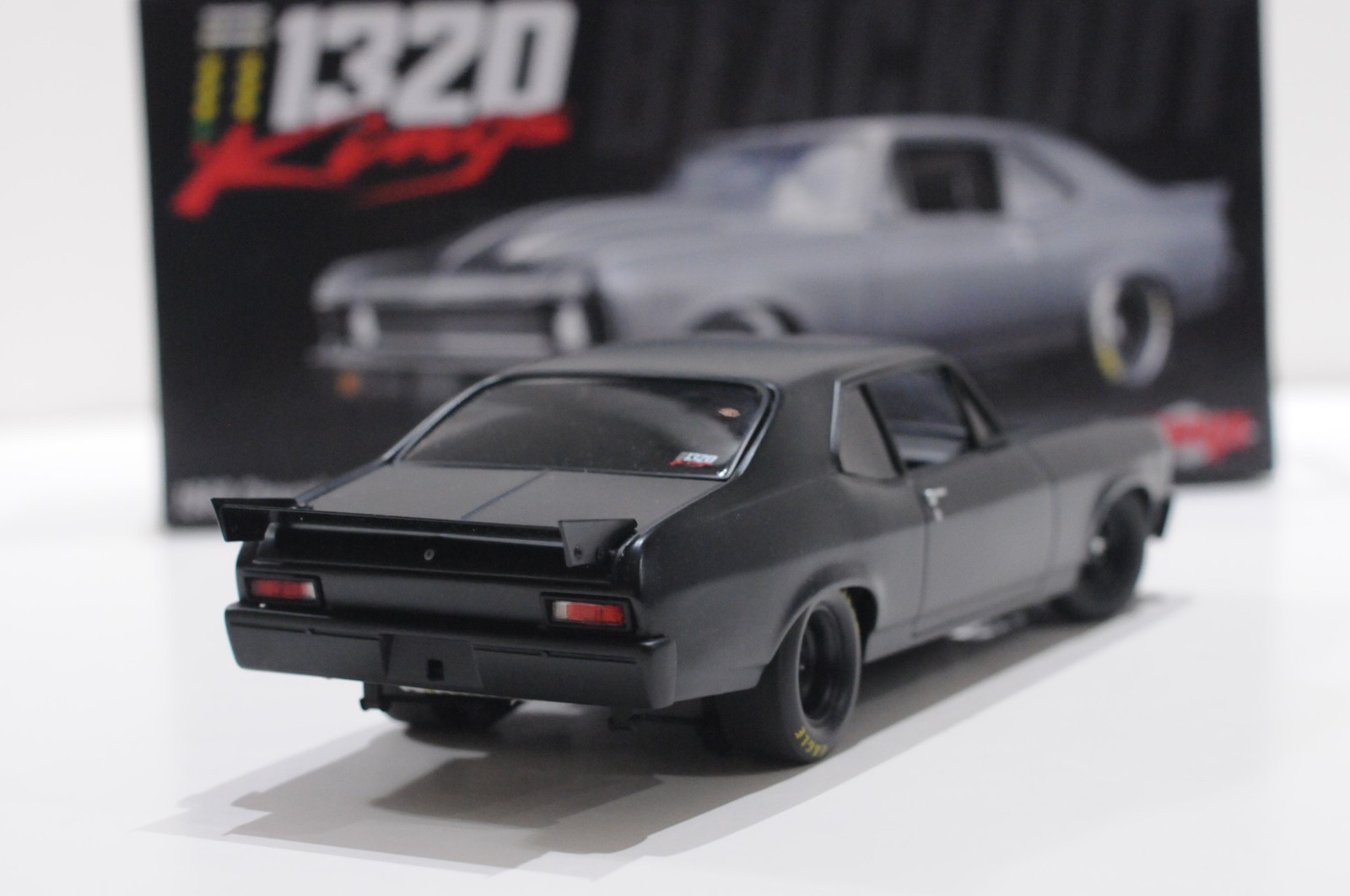 GMP 1969 CHEVROLET NOVA 1320 KINGS MATT BLACK SCALE 1:18 LIMITED 1 OF 570