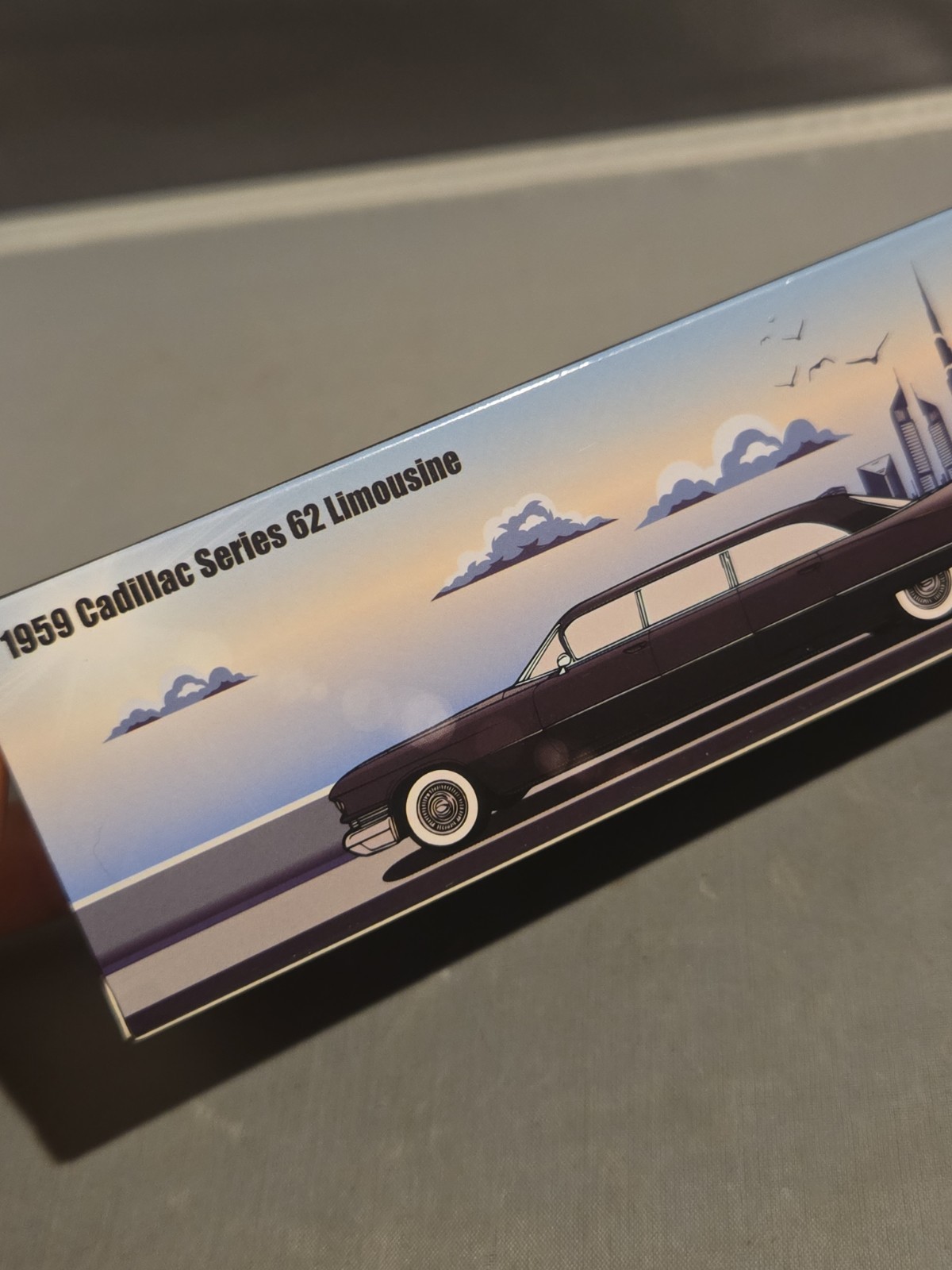 CZ Mechanic 1:64 1959 Black Gold 62 Limousine Luxury Model Diecast Display Car