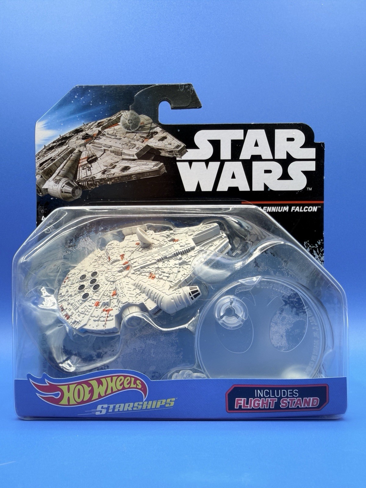 2014 Mattel Hot Wheels Star Wars Starships MILLENNIUM FALCON New in Box