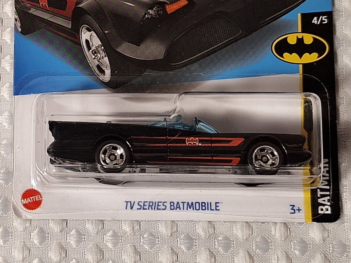 2022 Hot Wheels HW Batman Classic TV Series Batmobile 131/250 Black