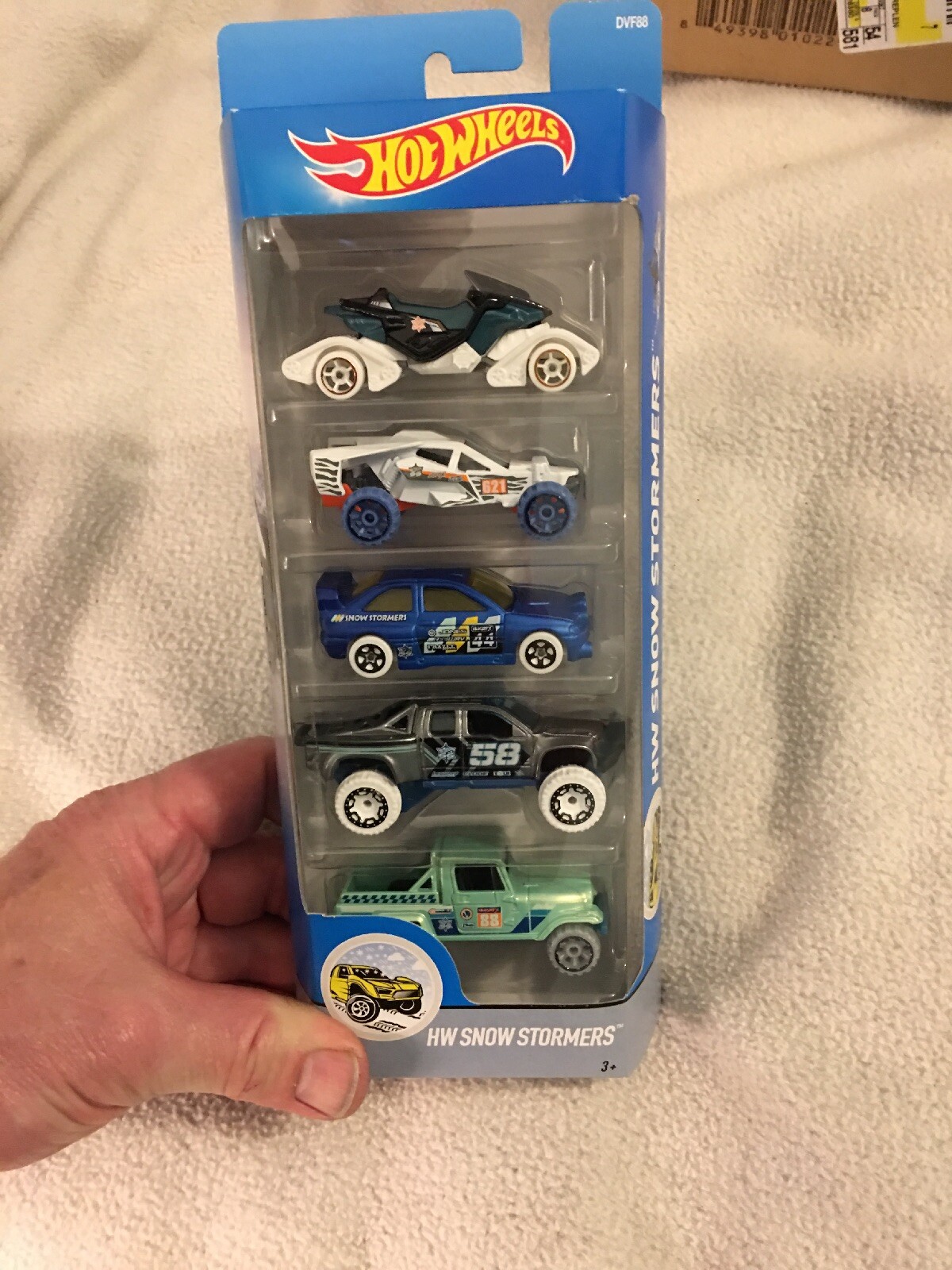 Hot Wheels Five Pack Snowstormers 2017 NEW UNOPENED PACKAGE B207