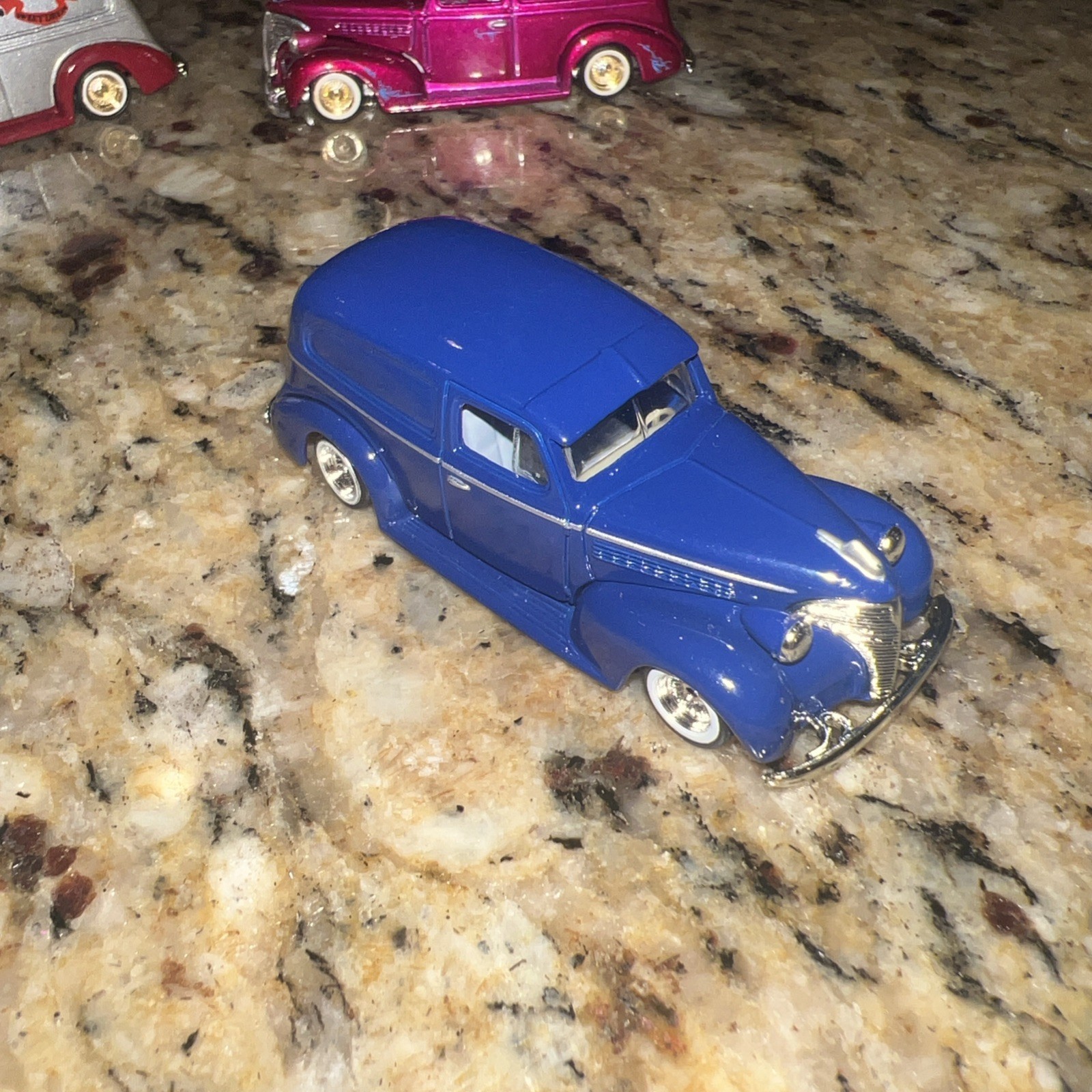 Revell Lowrider 1939 Chevy Sedan 1/64 LOT OF 3 Pink Blue Silver HTF