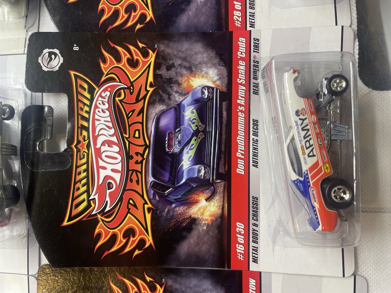 Hot Wheels Drag Strip Demons Real Riders Lot Of 14 – Mixed Sealed & Loose RARE!!