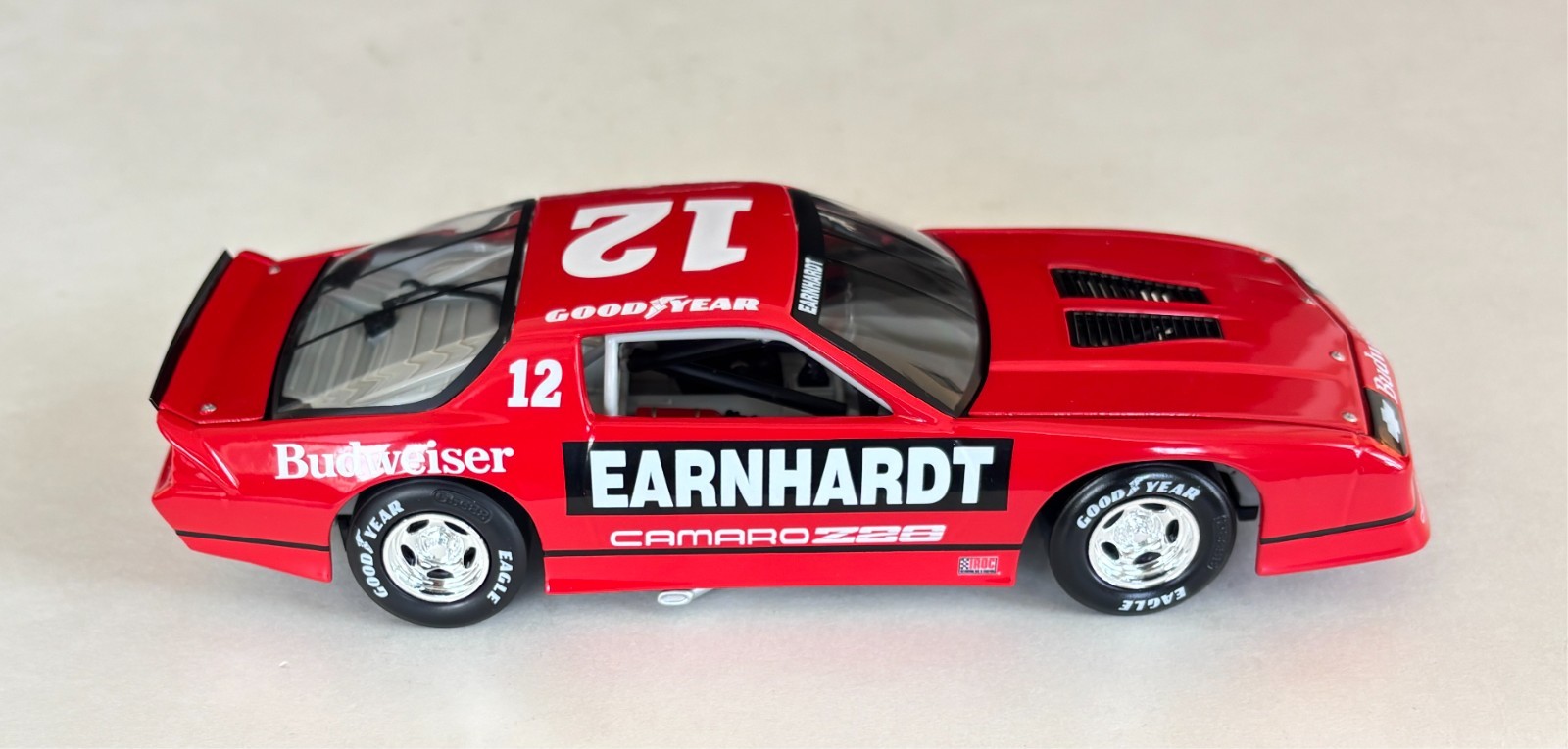 #12 Dale Earnhardt, 1987 IROC Budweiser Camaro, Action 1/24 Scale, 1 of 4,644
