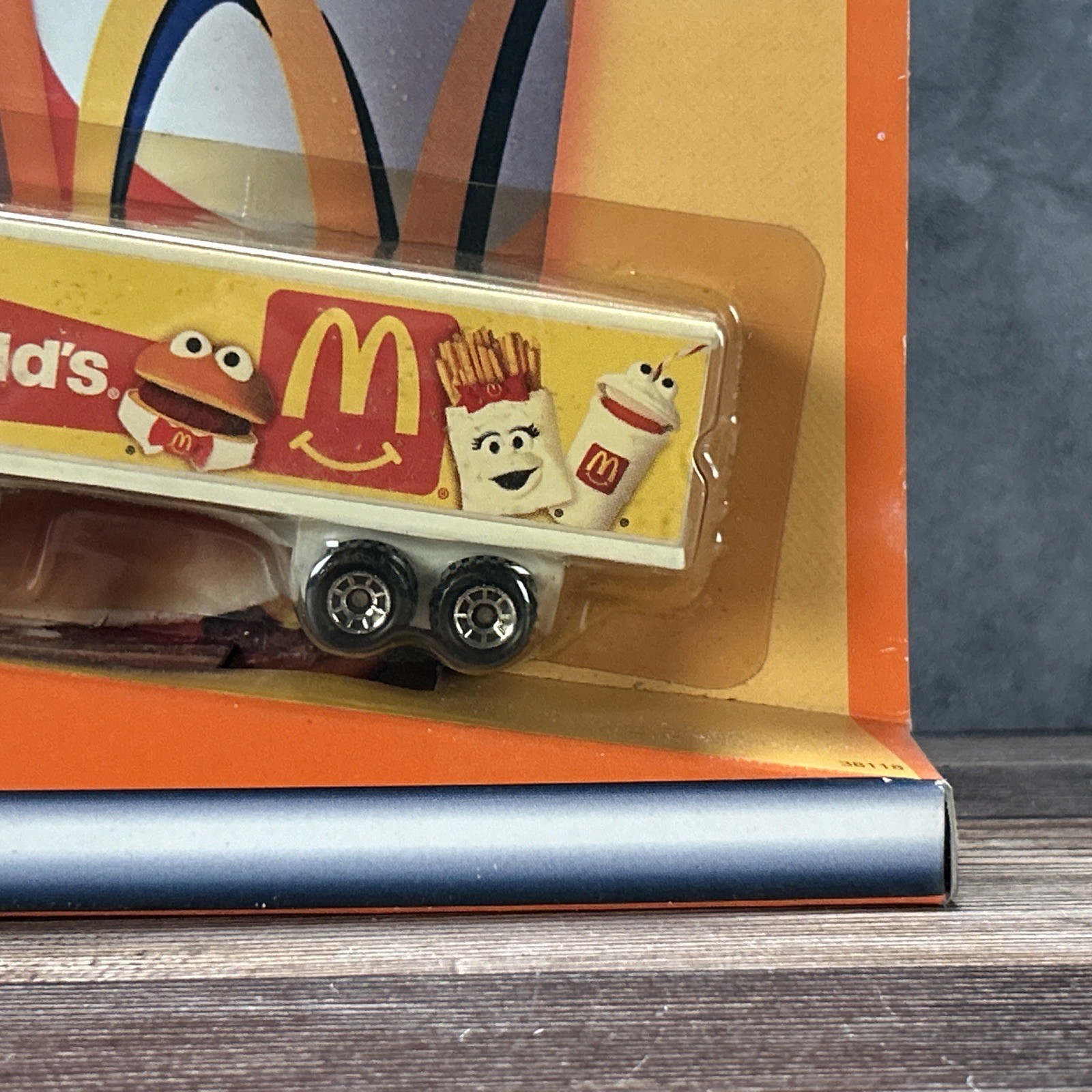 Vintage 1999 Mathbox Big Movers McDonalds Tractor Trailer Semi Truck NIP Mattel