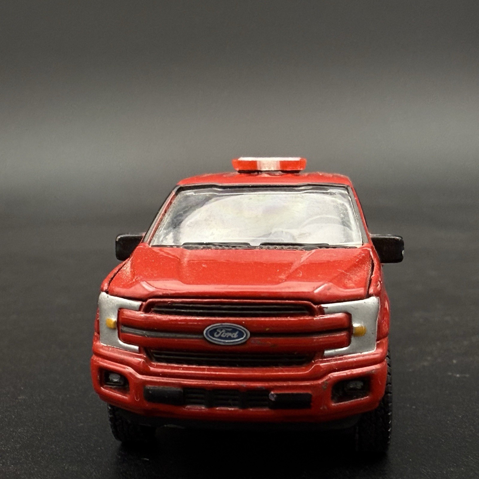 2 Pack 1/50 Mini Whelen Edge Red Clear Lightbar Gray Top Police Fire EMS 5012RCR