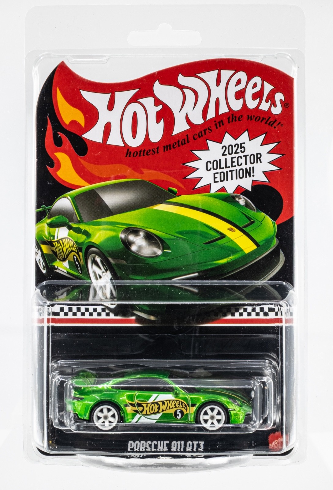 2025 Hot Wheels Collector Edition Mail-In Porsche 911 GT3 GREEN | FSC