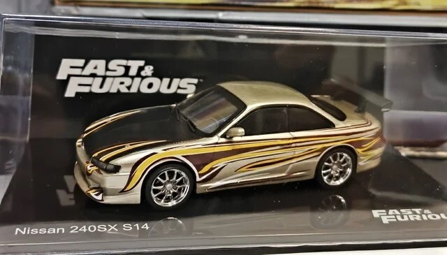 NISSAN 240SX S14, FAST & FURIOUS, ALTAYA, DIECAST,1:43 DIECAST, NEW UNOPENED BOX