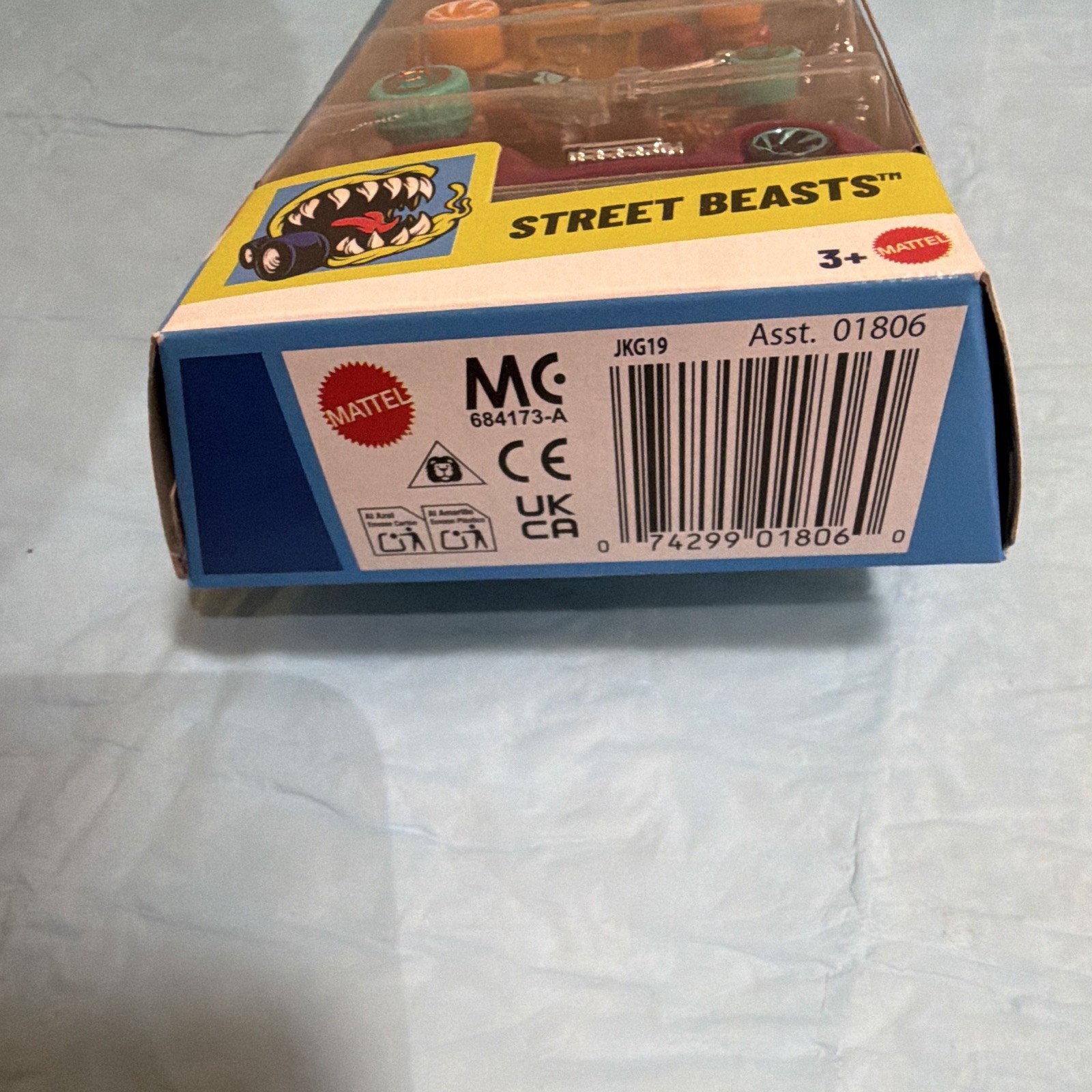 Hot Wheels Street Beasts 5-Pack 1:64 Diecast Cars Multicolor Unopened Box