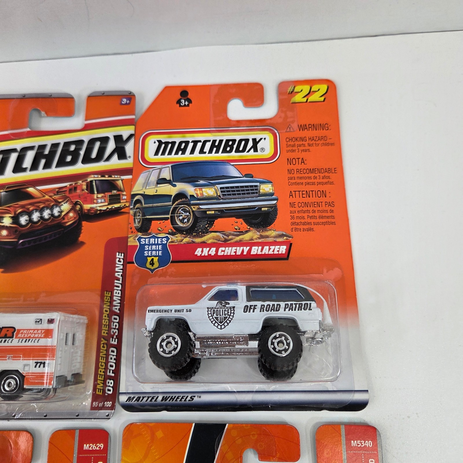 Matchbox Emergency Vehicles Diecast Car Lot of 11 New Fire Engine Ambulance ++