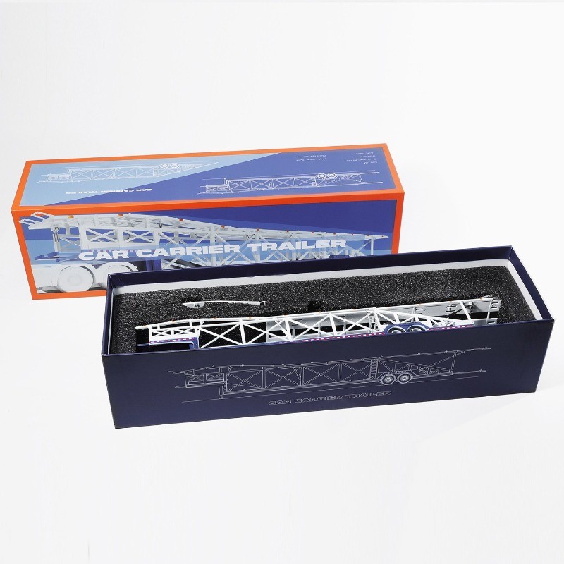 1:64 GCD Jumbo Double-layer Alloy Car Carrier-Extra-long Giant Transport Model