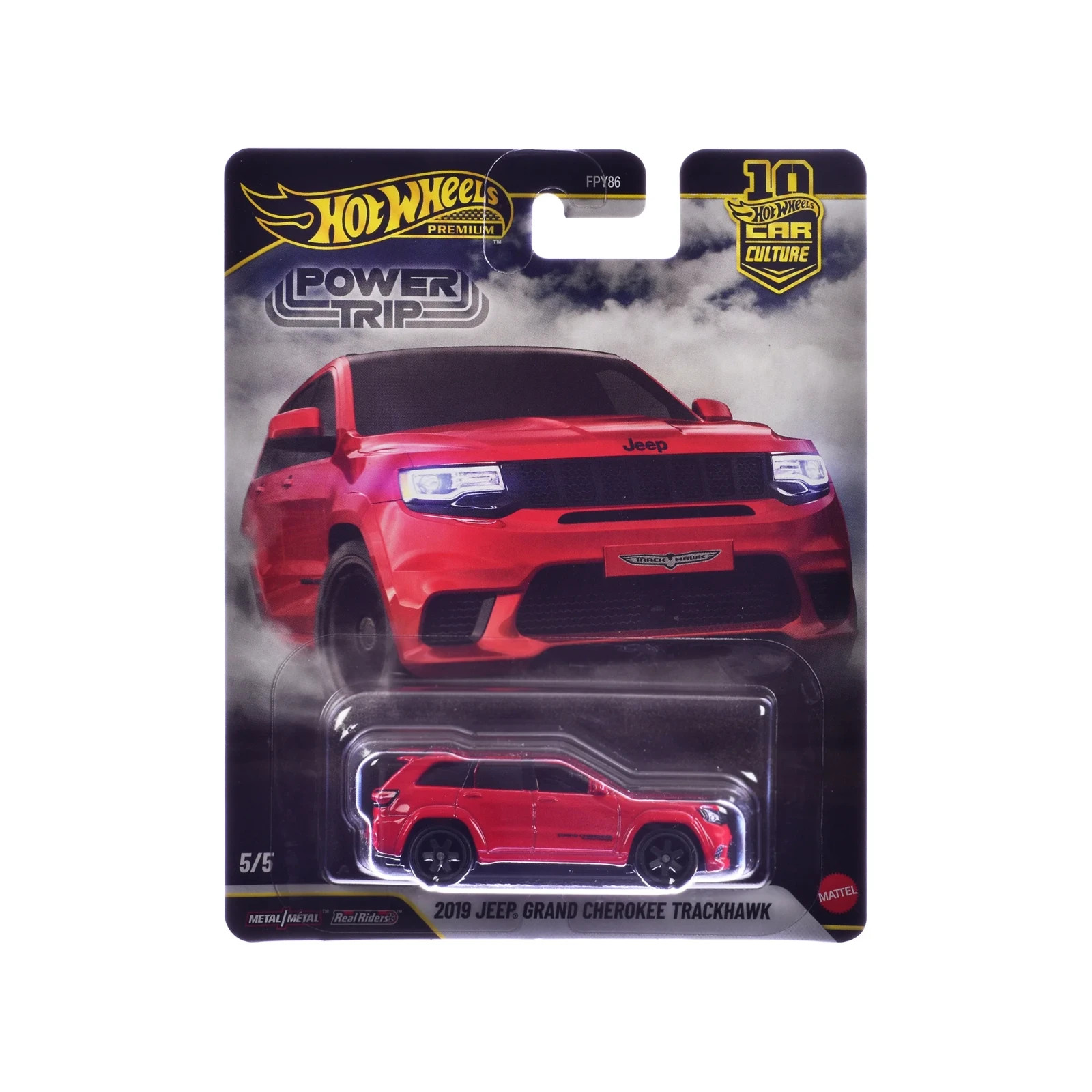 2026 Hot Wheels Car Culture Power Trip 5 Cars Set F-150 M3 Trackhawk Mustang