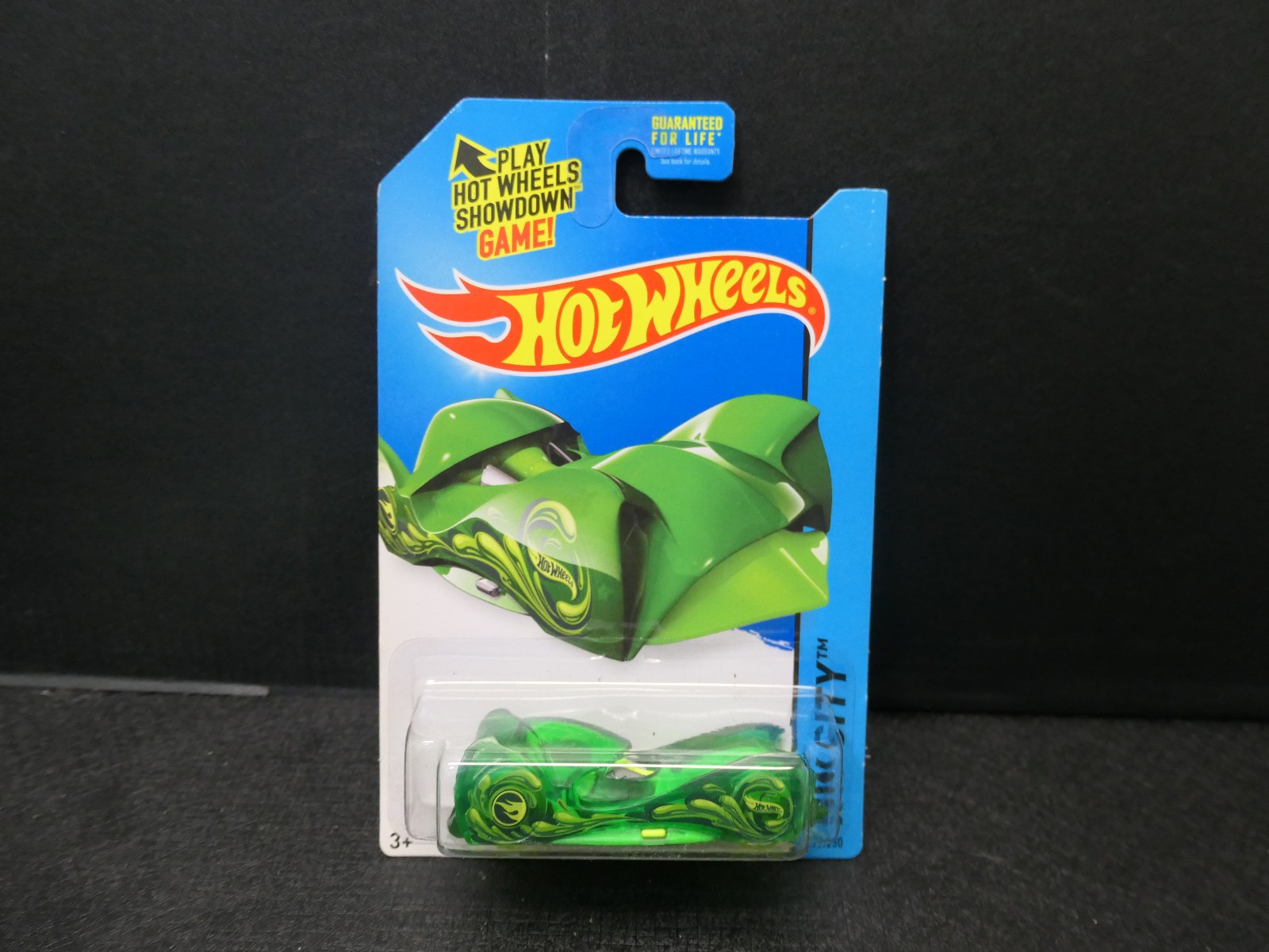 Hot Wheels HW City Cloak And Dagger in Green 77/250 Treasure Hunt