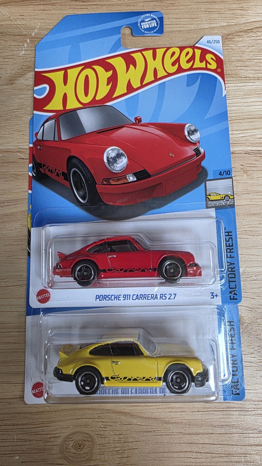 Hot Wheels Porsche Mainline Lot X6 935 911 Carrera T 96 Carrera Carrera RS 2.7