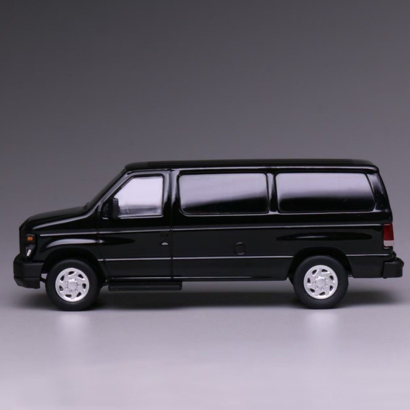 Black 1:64 Ford E350 PL Prisoner Van – Super Duty Die Cast Model Collection New