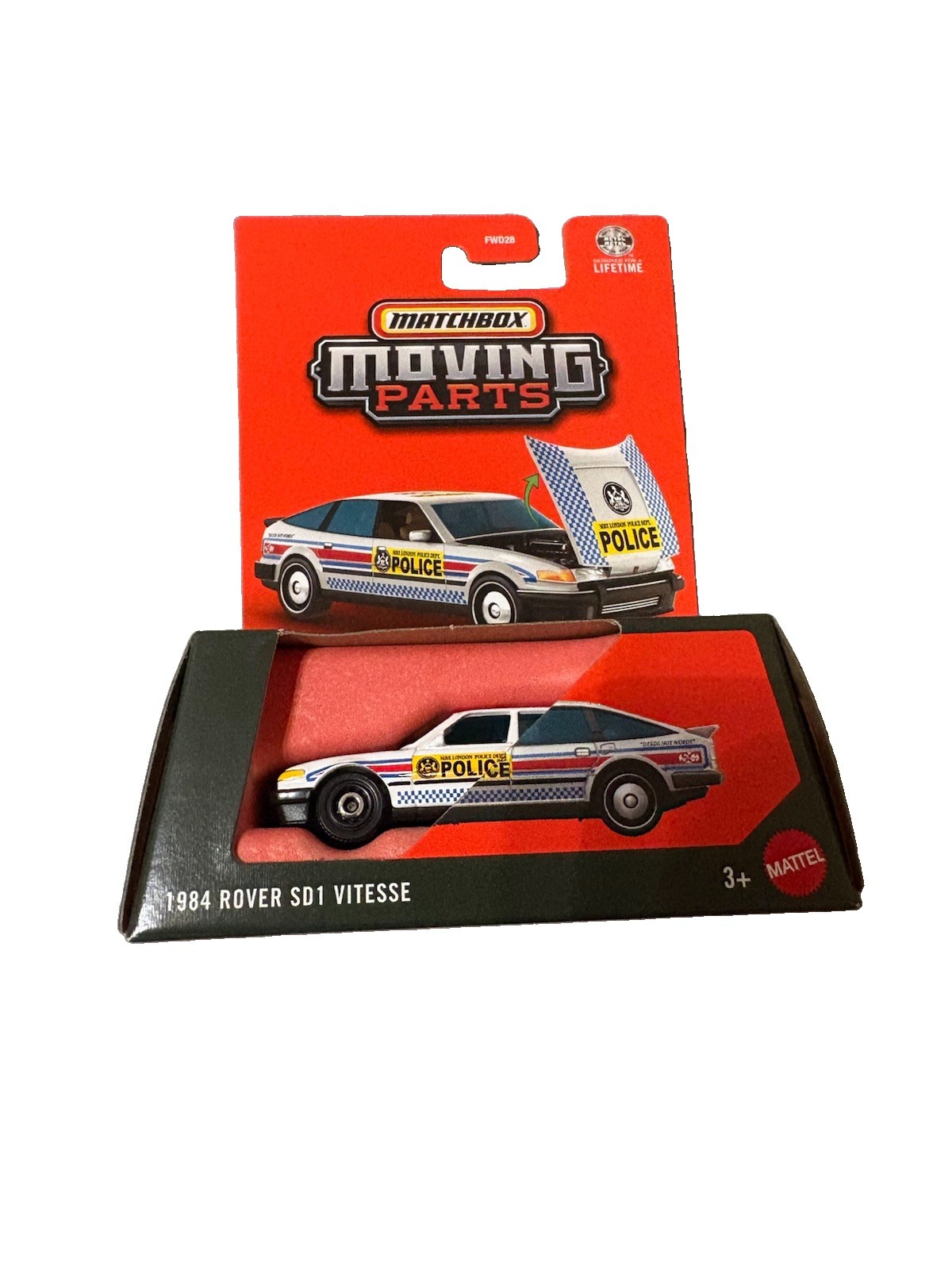 Matchbox Moving Parts Super Chase 1984 Rover SD1 Vitesse