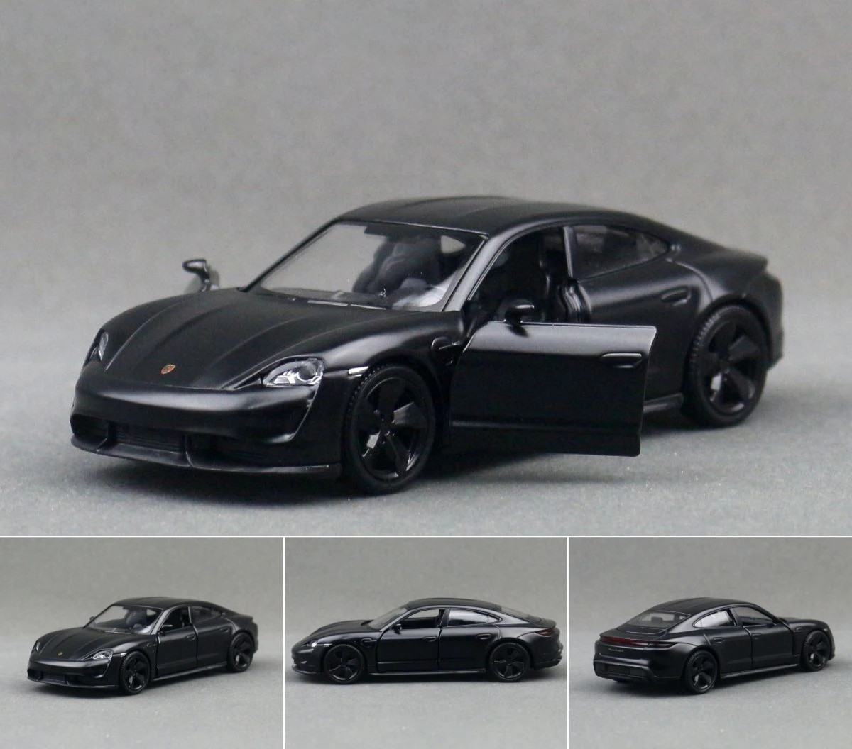 1:36 Porsche Taycan Supercar Diecast Alloy Car Model Miniature Toy Gift For Kids