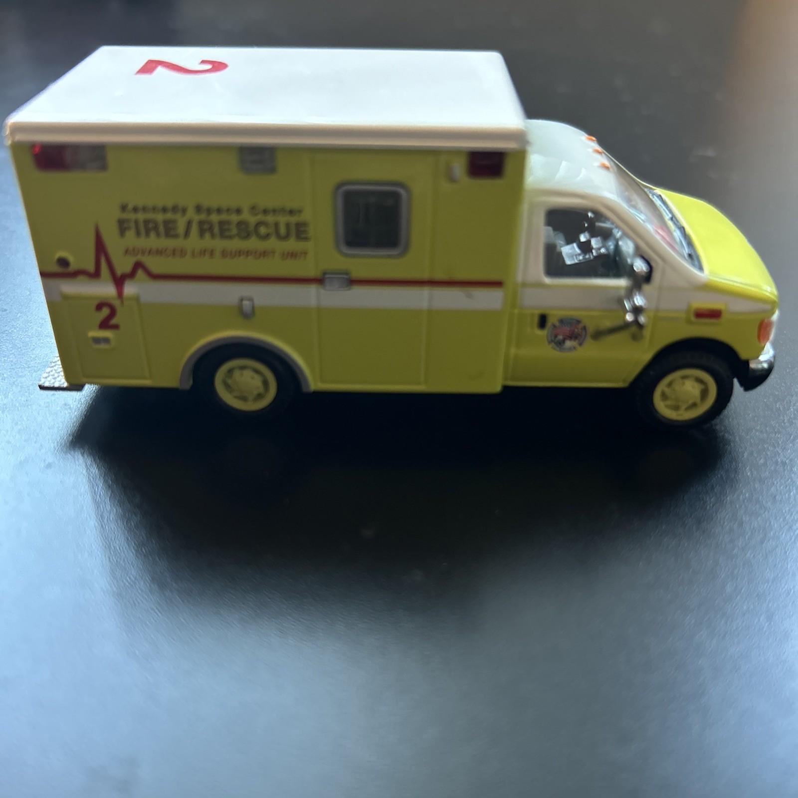 Code 3 Kennedy Space Ctr. Ford E-350 Ambulance 2 (12061)