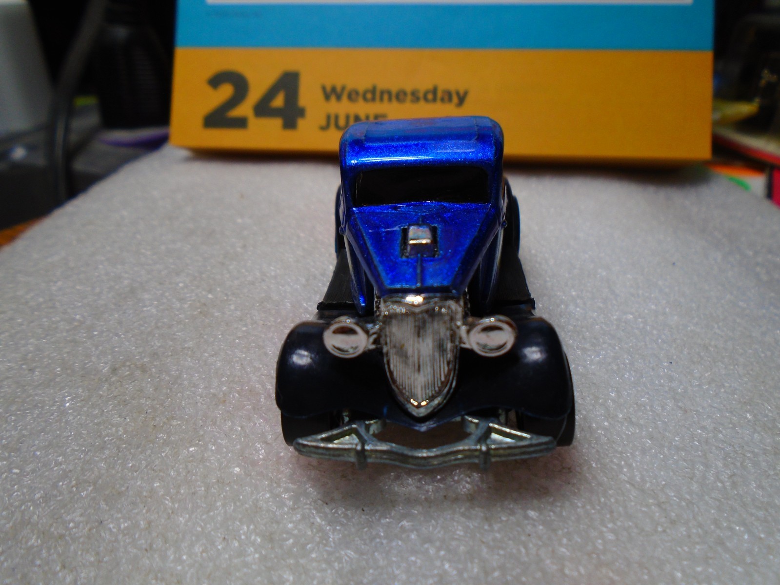 Hot Wheels Loose Blackwalls 3-Window ’34 Blue