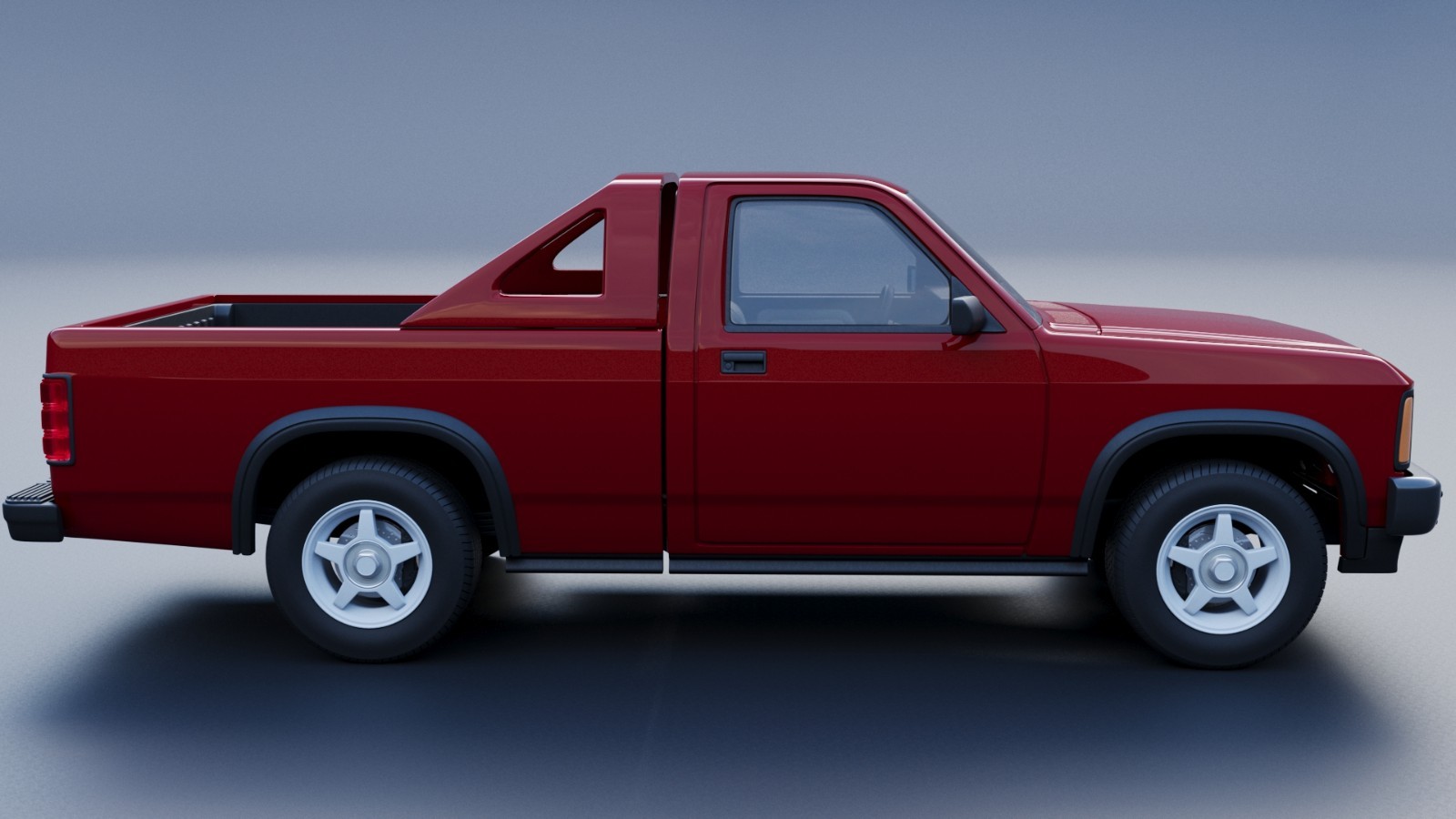 3d printed Dodge Dakota Shelby 1989 model car collectible replica