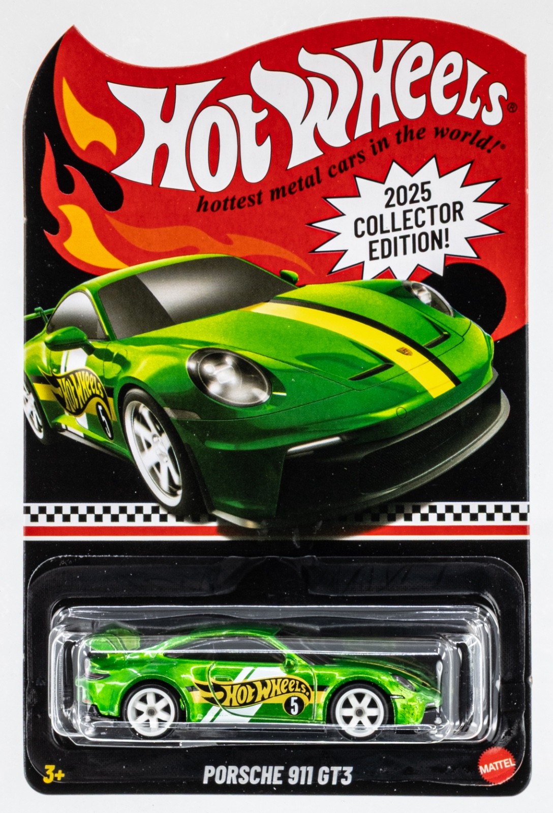 2025 Hot Wheels Collector Edition Mail-In Porsche 911 GT3 GREEN | FSC