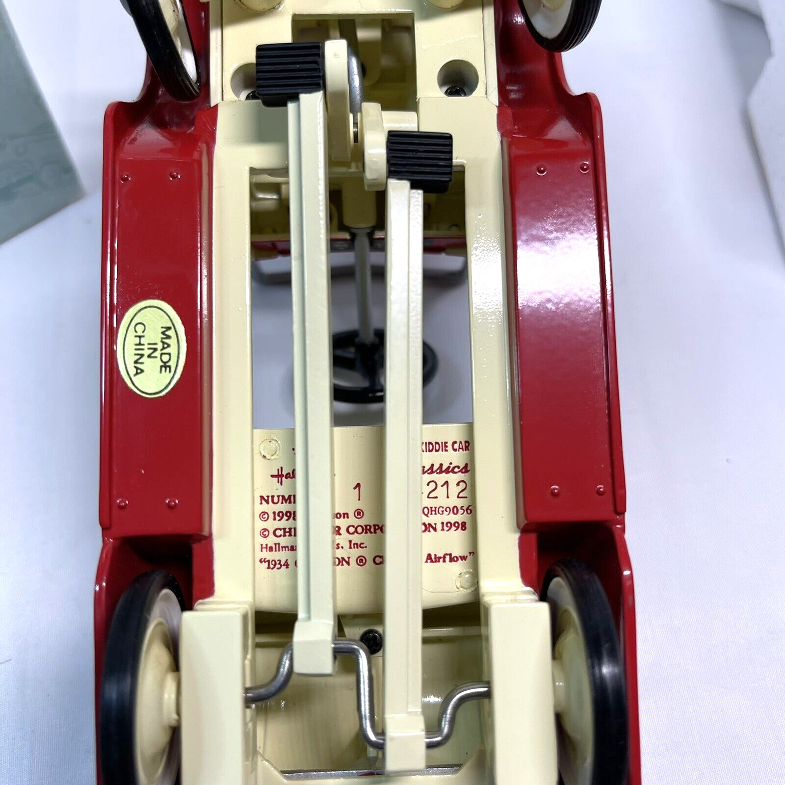 Hallmark Pedal Car Classic Kiddie 1999 #1 of 4212 1934 Garton Chrysler Airflow