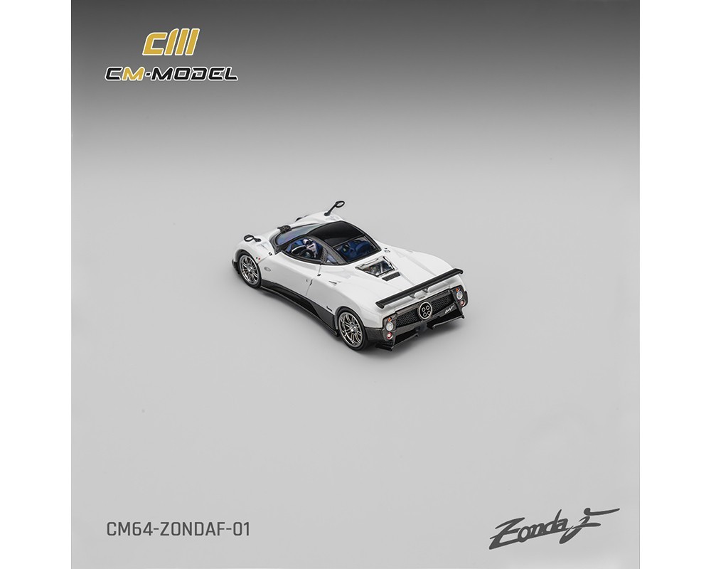 CM Model Pagani Zonda F Pearl white 1/64