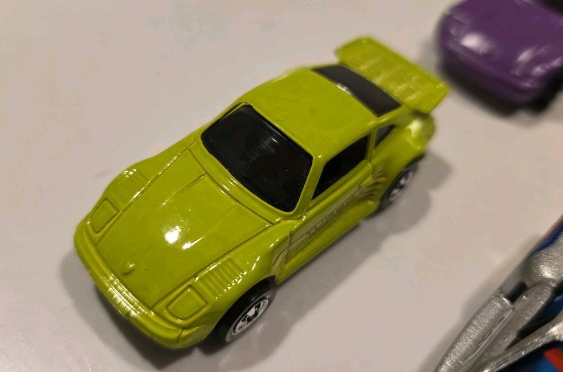 HOT WHEELS PORSCHE 935 934 911 930 LOT OF 12 LOOSE DIECAST PURPLE SILVER LOOK