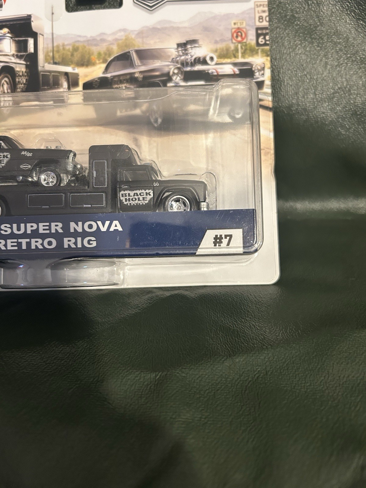 Hot Wheels Black Hole 66 Super Nova Transporter Retro Rig