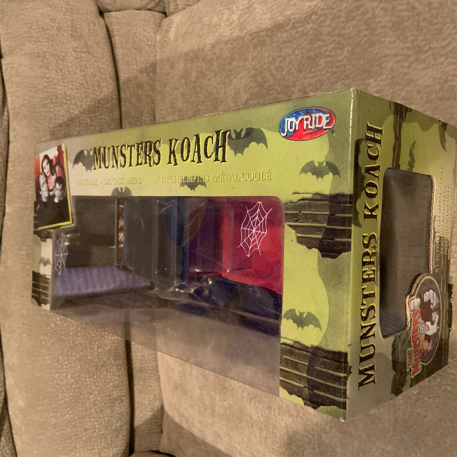 MUNSTERS DRAGULA 1:18 Scale Die Cast Metal RC2 JOYRIDE 2004 & JOYRIDE KOACH 2005