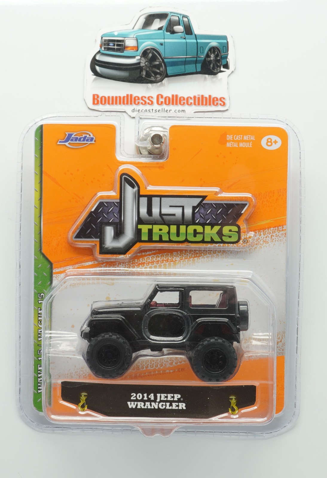 JADA JUST TRUCKS 2014 JEEP WRANGLER BLACK TAN WHITE RED SILVER YOU PICK!! NEW