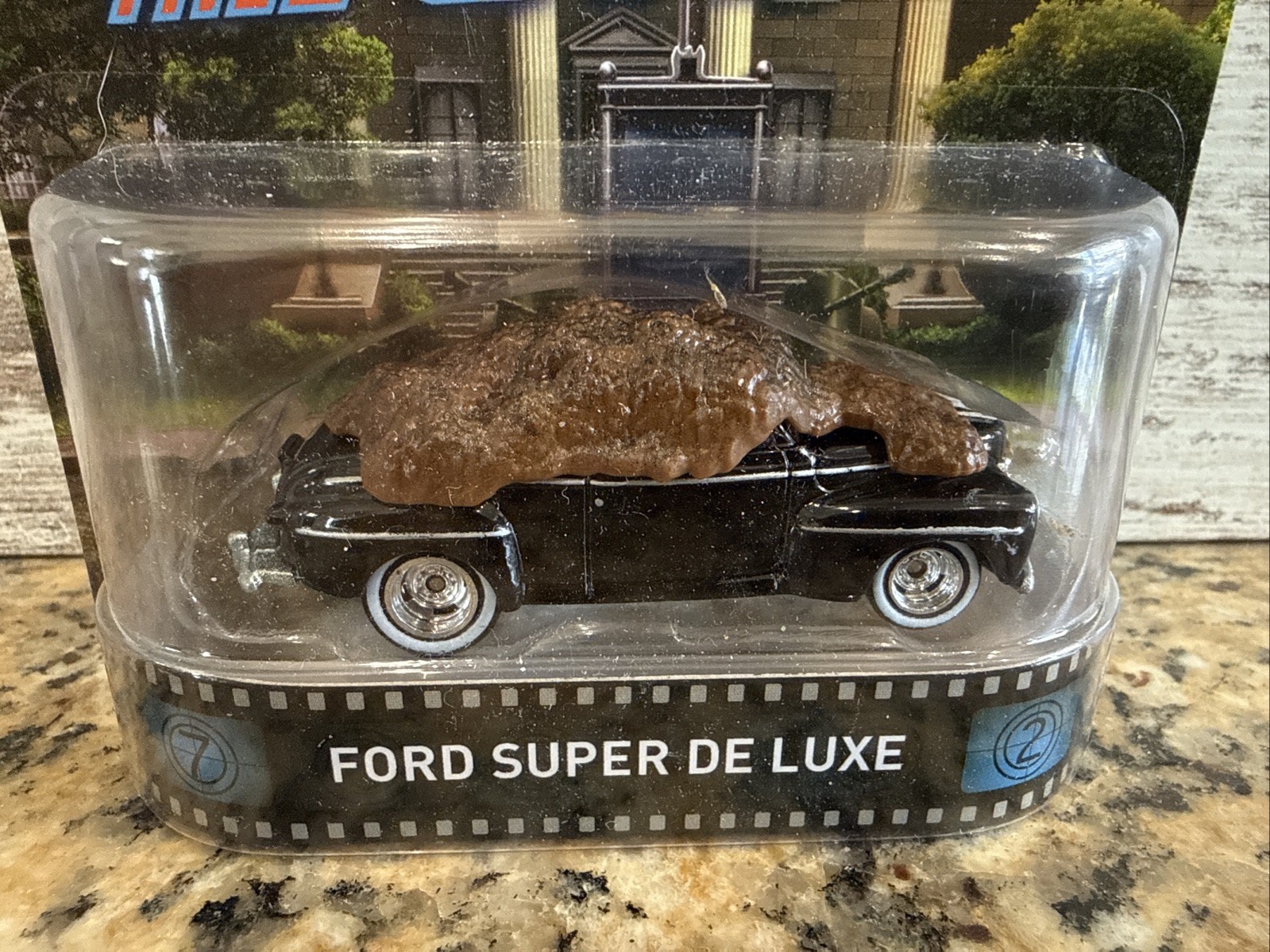 Hot Wheels 2025 Premium Retro Back to The Future Ford Super Deluxe w/Manure BIFF