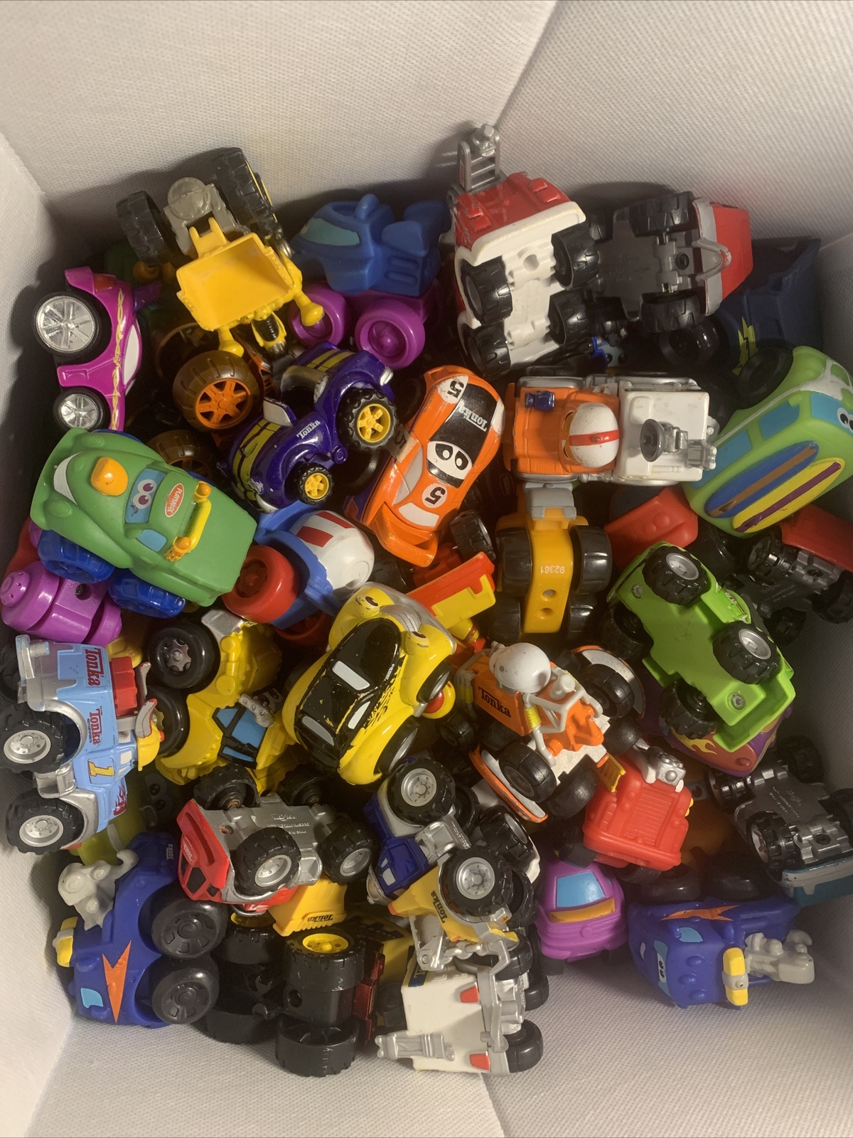 Lot 12 Tonka Lil Chuck And Friends Diecast Trucks Cars; Tonka Lil Chuck 🔥🔥🔥