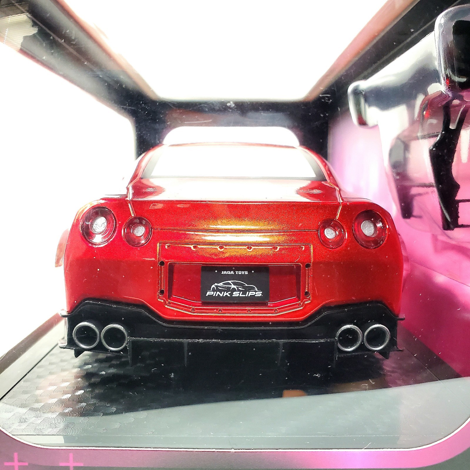 NEW 2025 Jada Pink Slips 1/18 Nissan GT-R R35 LBWK Liberty Walk Body Kit 2.0 Red