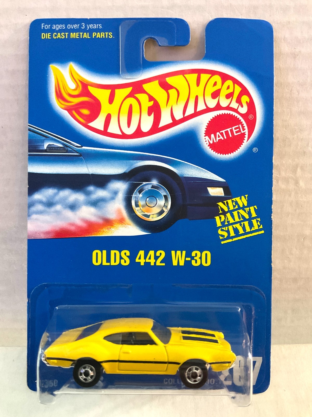 Hot Wheels OLDS 442 W-30 #267 – 3 Variation Lot – WHEELS, BASES, PACKAGES