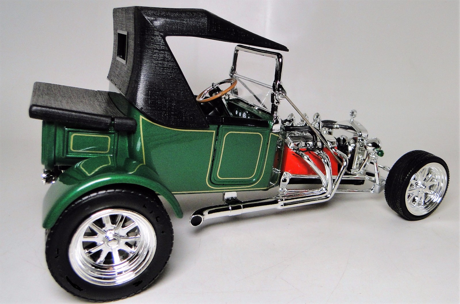 Hot Rod Dragster Racing1 18Classic Race Car12Custom Built GT Metal Body Model24