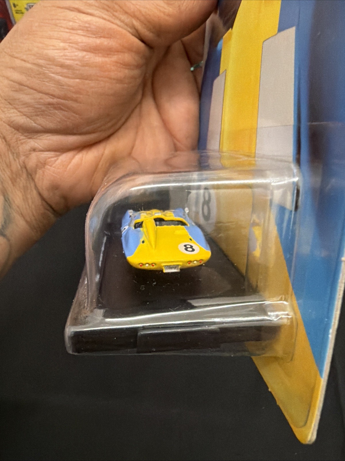 1959 Chevrolet Corvette XP-86 in Blue and Yellow : M2 Machines 1:64 : R116 24-44