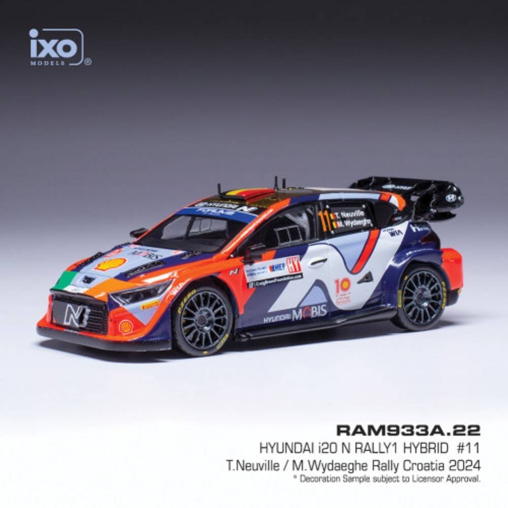 IXO Models 1:43 – Rally Series Hyundai i20, VW Polo GTI, Ford Fiesta