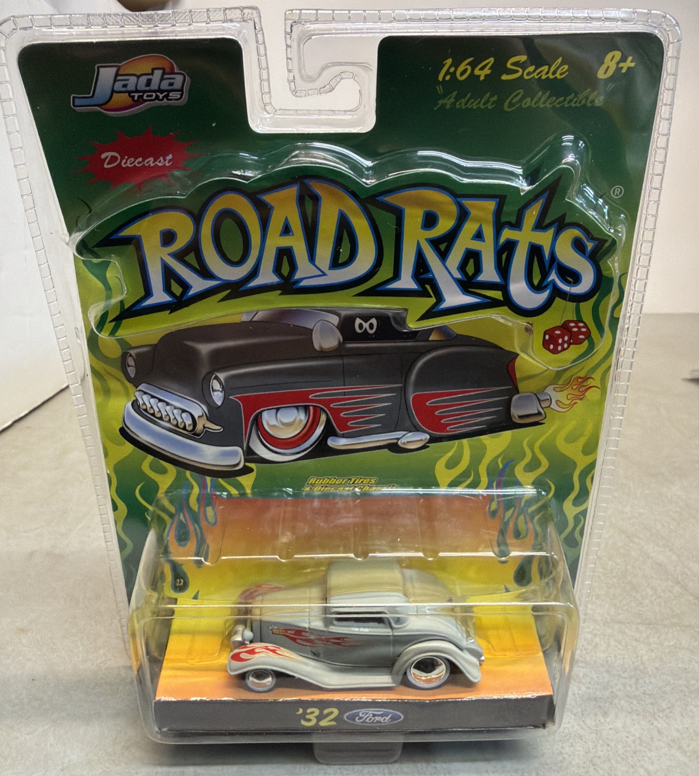 ‘32 FORD JADA TOYS ROAD RATS 1:64 DIE-CAST