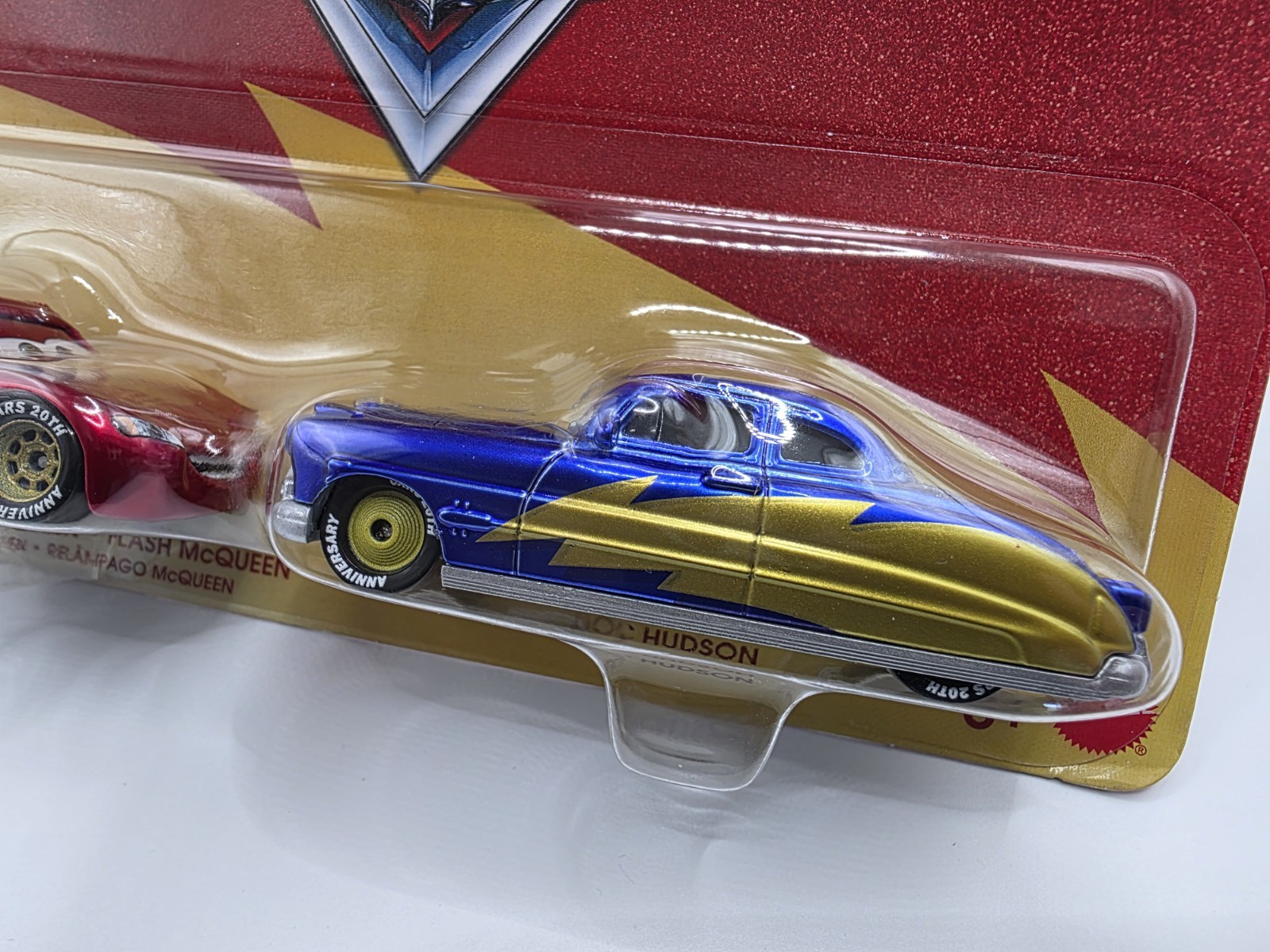 Disney Pixar Cars 20th Anniversary Lightning McQueen Doc Hudson 2-Pack New 2026