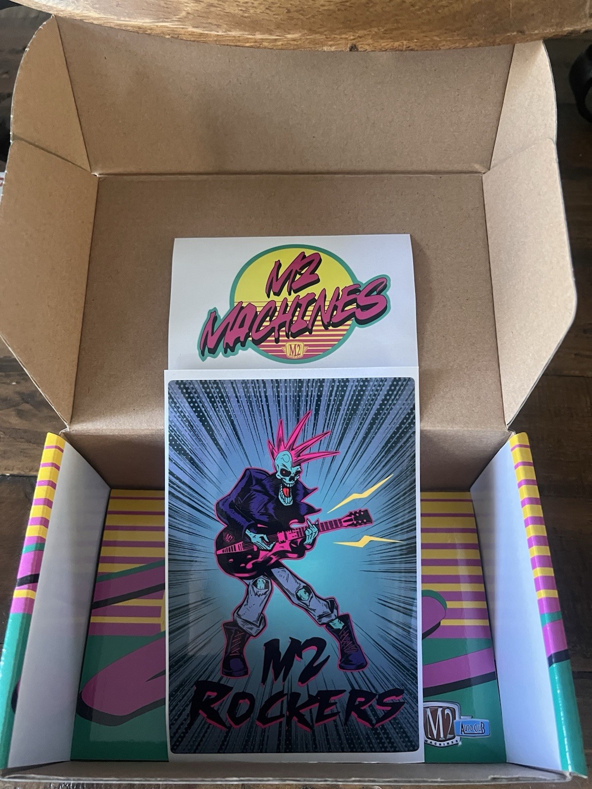 M2 Machines 1995 Ford Ranger Auto Club Box -Only 1500 Made W/Stickers