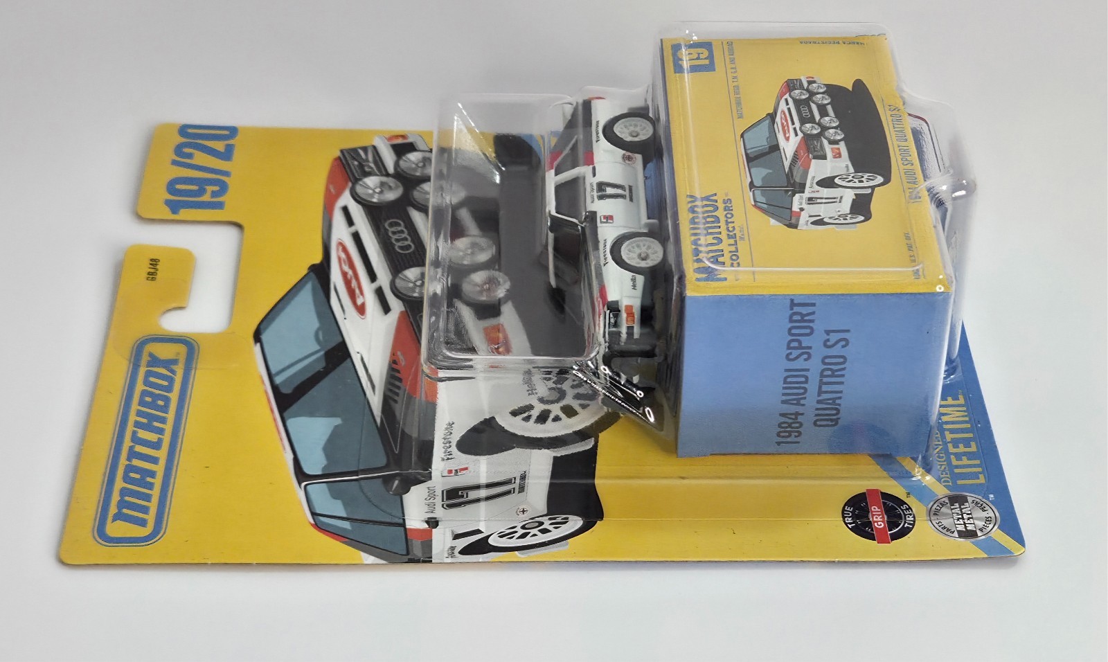 1984 Audi Sport Quattro 19/20 COLLECTORS SERIES Matchbox 2026 JJV93 white