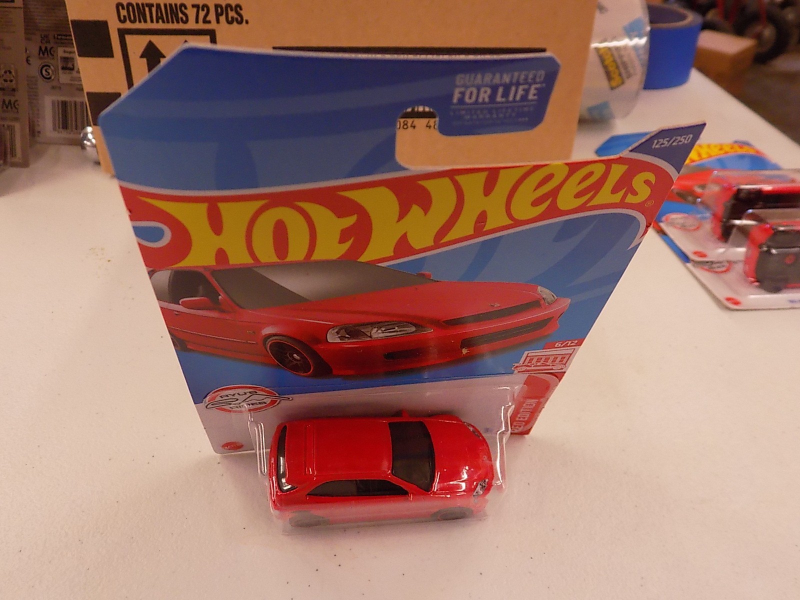 Hot Wheels 2022 Mainline Target Red Edition ’99 Honda Civic Type R EK9 Red #125
