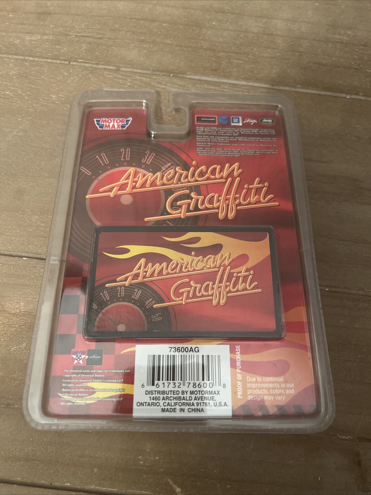 AMERICAN GRAFFITI 1976 CHEVY CAPRICE MOTOR MAX CHEVROLET RARE RED VHTF 76 Impala