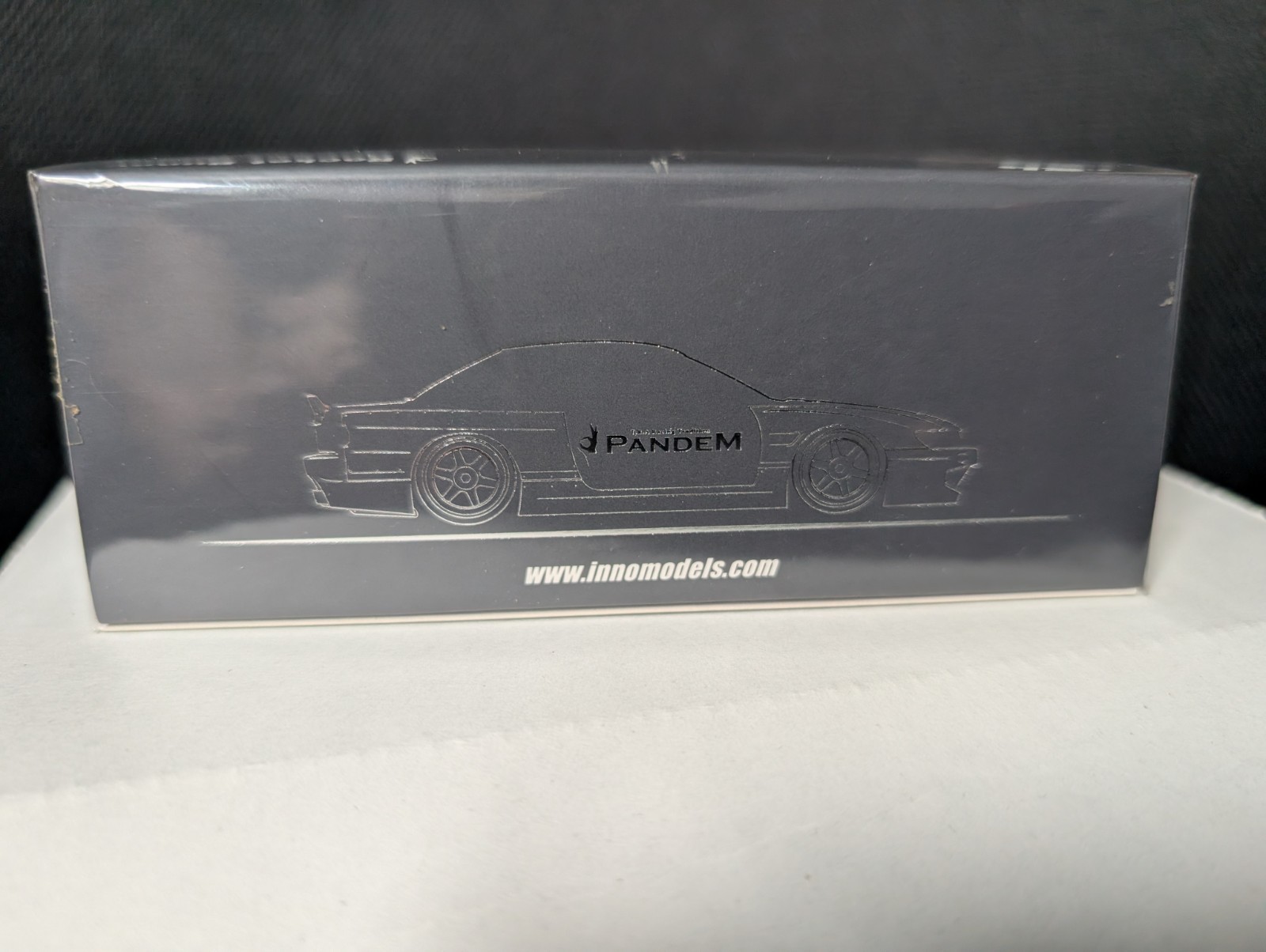 INNO64 1:64 Nissan Silvia S13 “Pandem/Rocket Bunny” (V1) Blue/Grey Metallic RHD