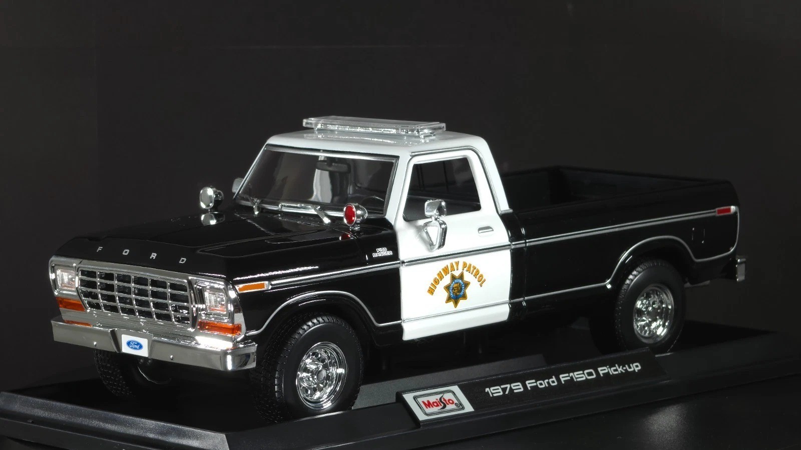 1979 Ford F150 Pick=up 1:18 Maisto Exclusive Style Special Edition HighwayPatrol