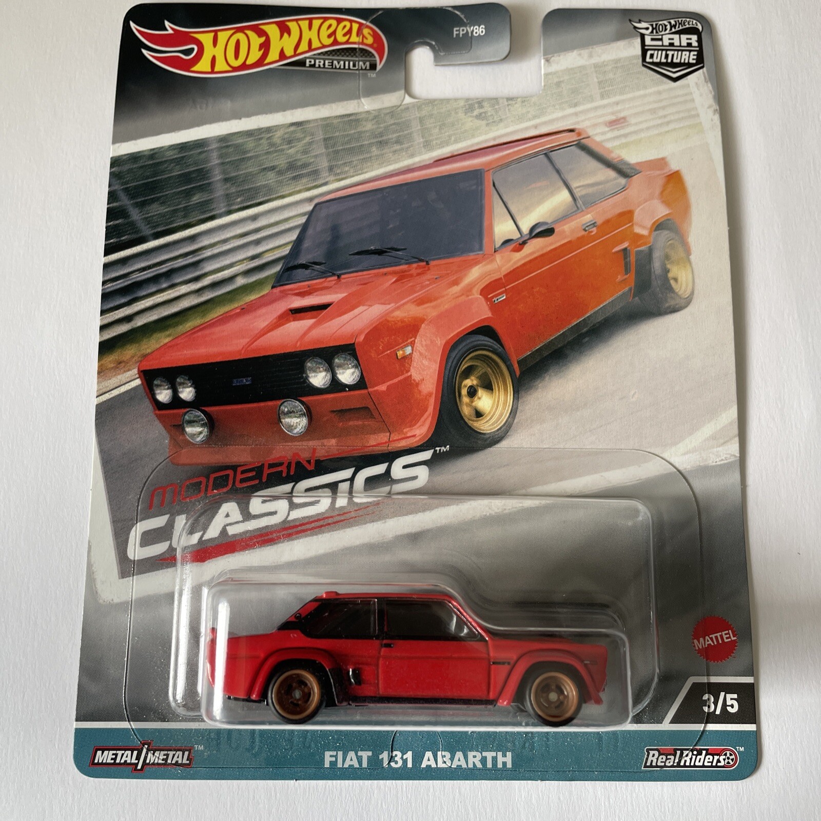 Hot Wheels Premium Modern Classics Fiat 131 Abarth Collect Free Ship Cool! Cheap
