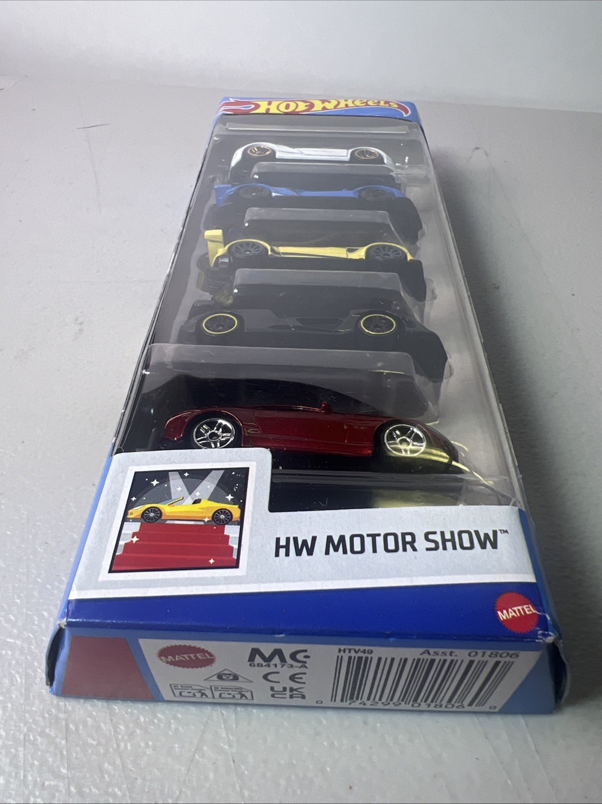 Mattel Hot Wheels ~ 2024 HW Motor Show 5-Pack