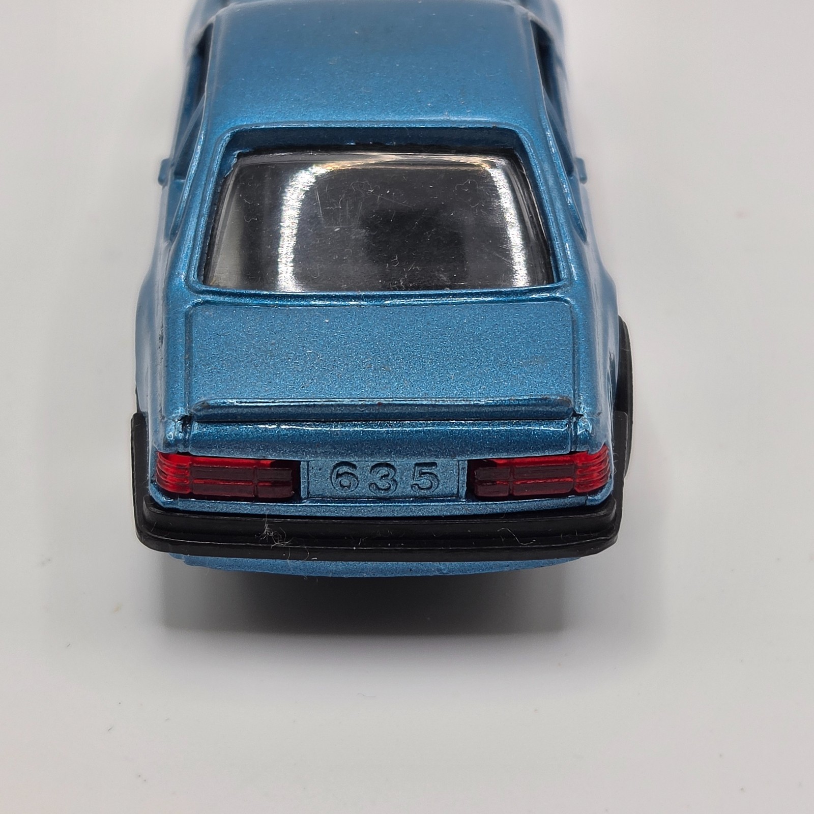 Vintage Sunnyside SS-907 BMW 635 CSi 1/41 Diecast Pull-Back Car Blue WORKS